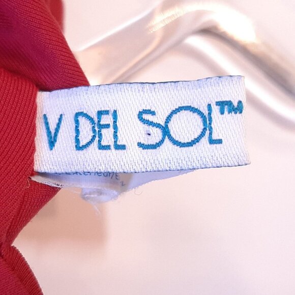 3/$20 V Del Sol Split Front Clasp Bikini Bottoms Cut Out Solid Sexy New - Picture 7 of 8